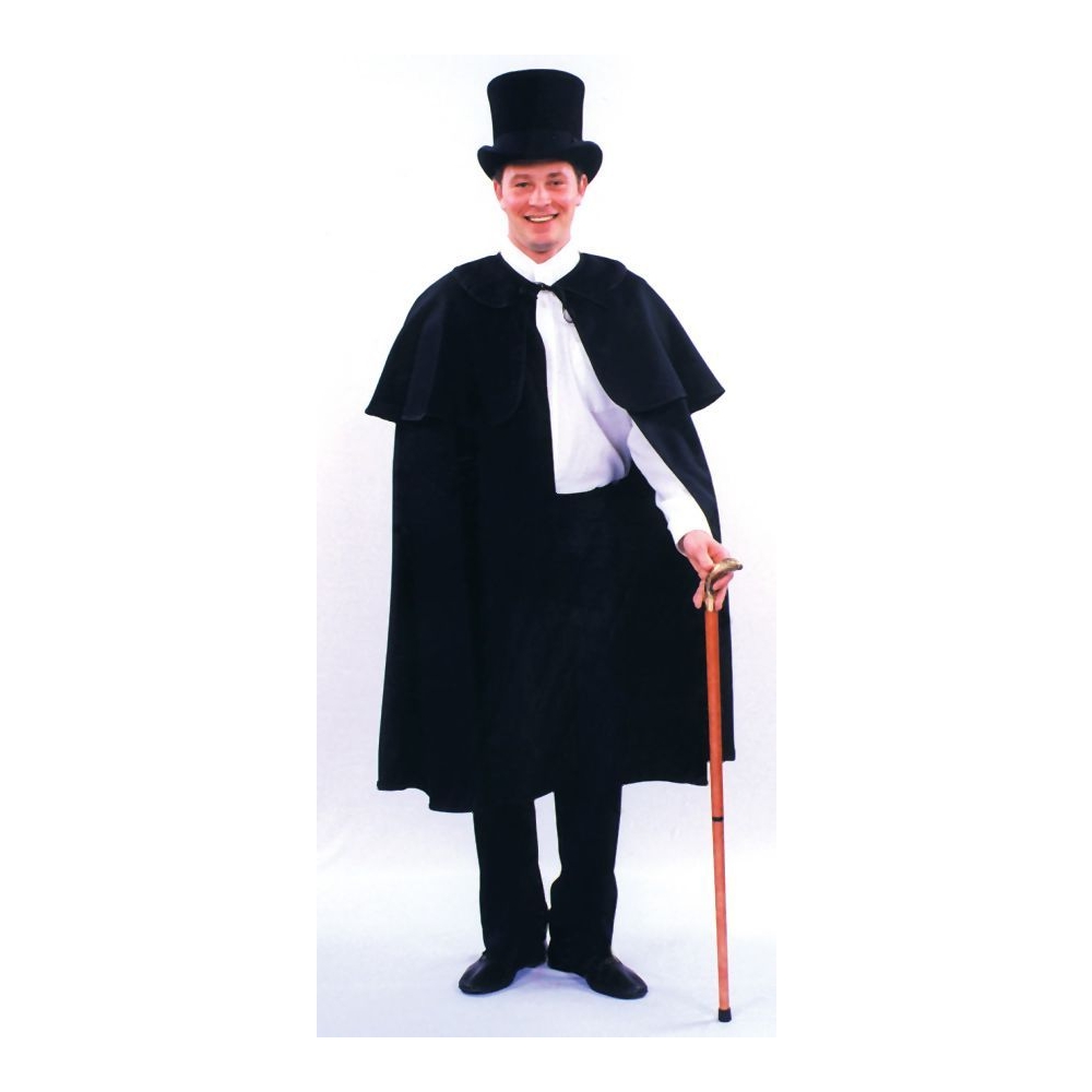 Dickens Cape Child/teen Black