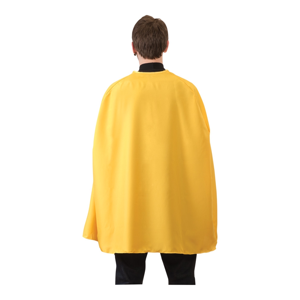 Yellow Superhero Cape Adult 36