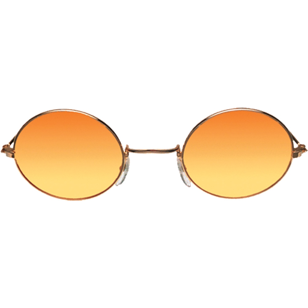 Glasses John Gold Orange Yello