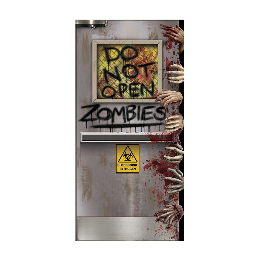 Zombies Lab Door Cover