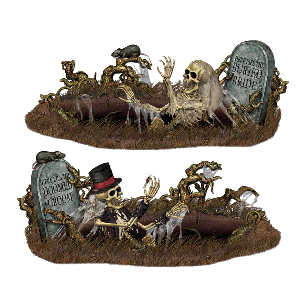 Doomed Groom Buried Bride Prop