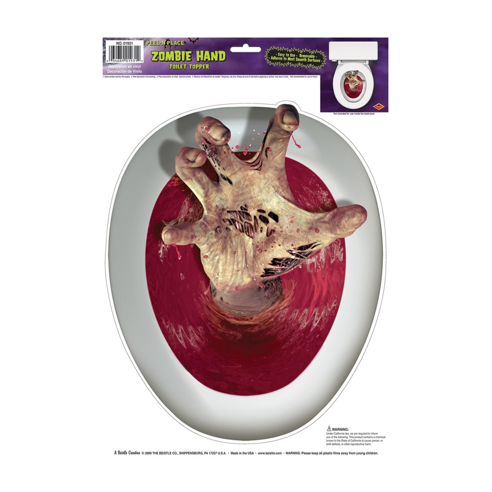 Hand Toilet Topper Peel N Plac