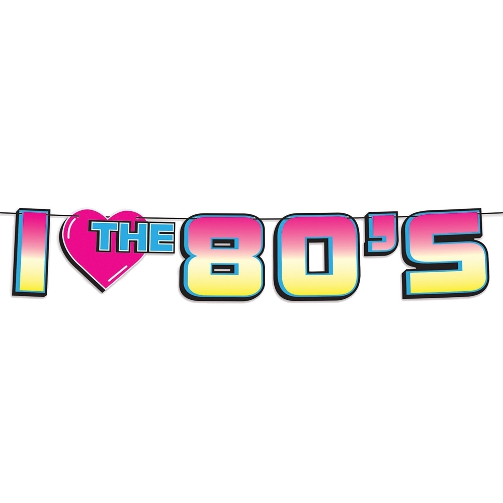 I Love The 80s Streamer