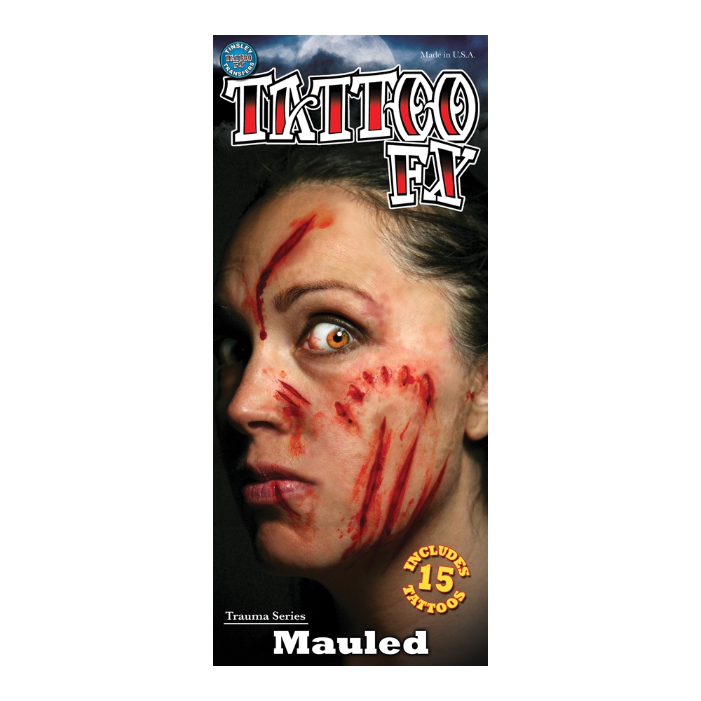 Mauled Trauma Tattoo