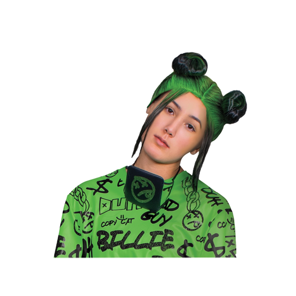 BILLIE EILISH  DOUBLE BUN WIG