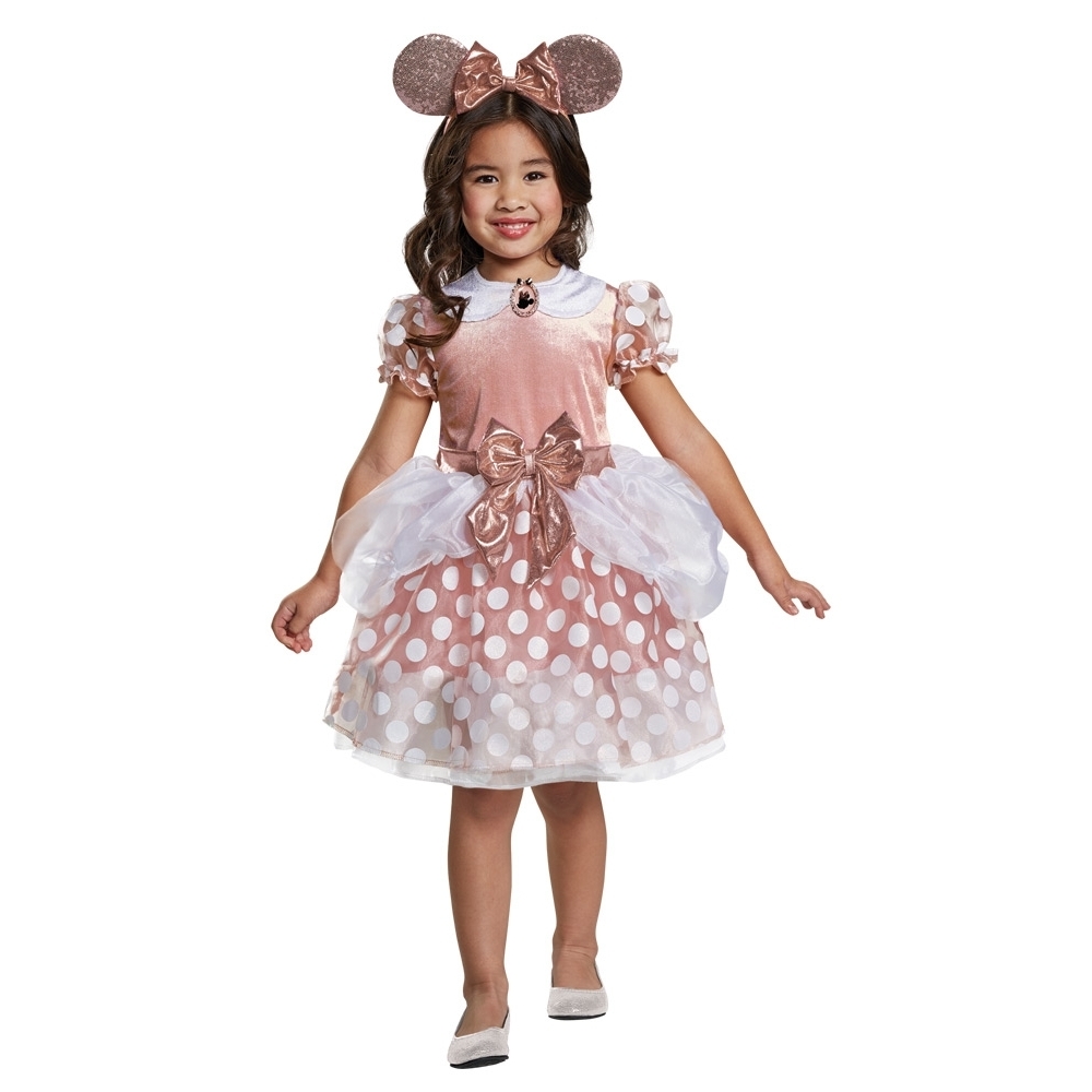 Minnie Mouse Rose Gold 3-4t