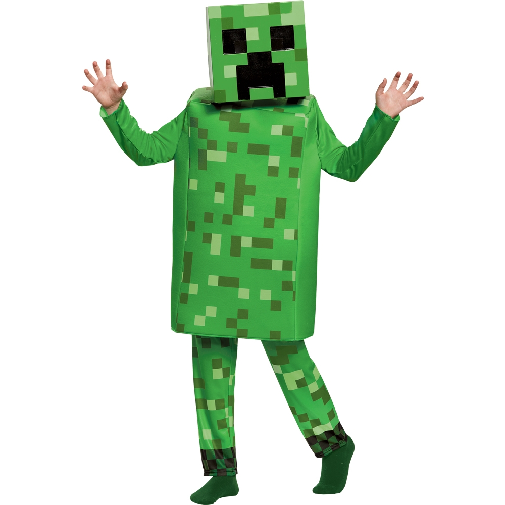 Minecraft Creeper Deluxe Child Costume