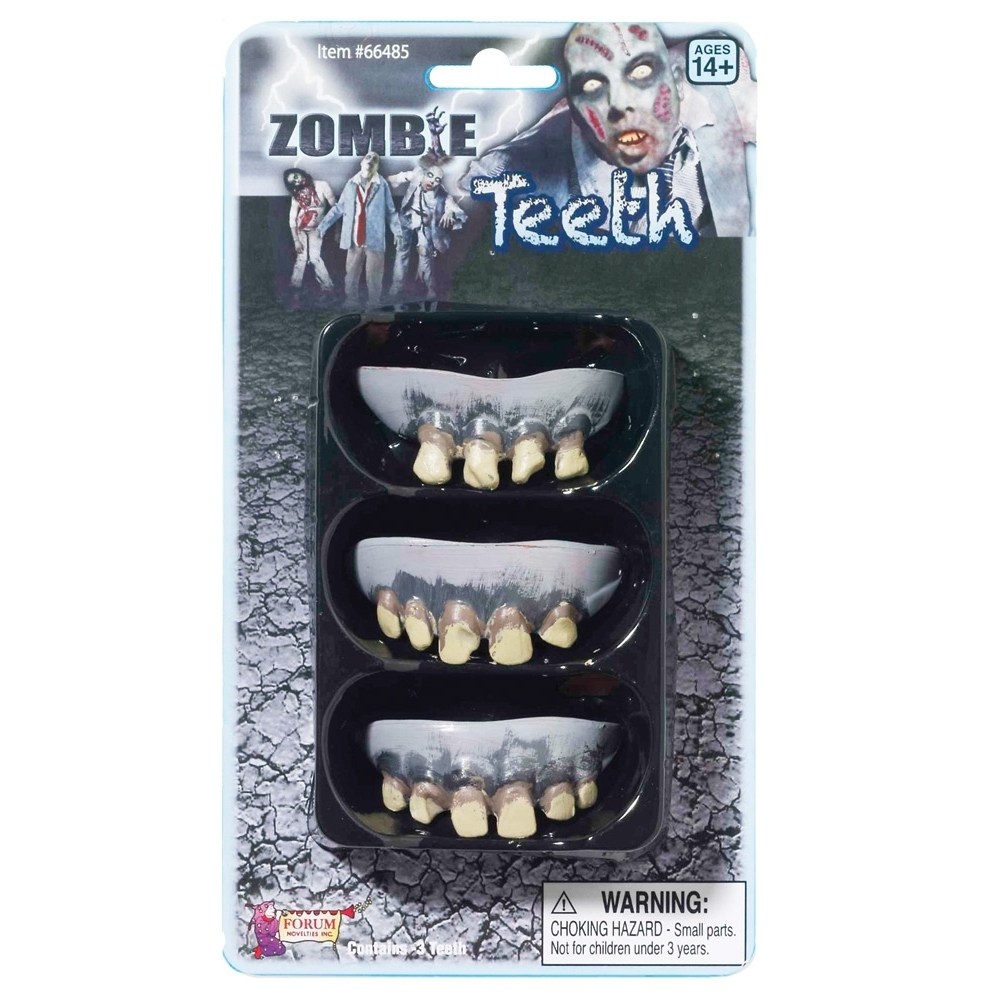 Zombie Rotted Teeth-3 Pack