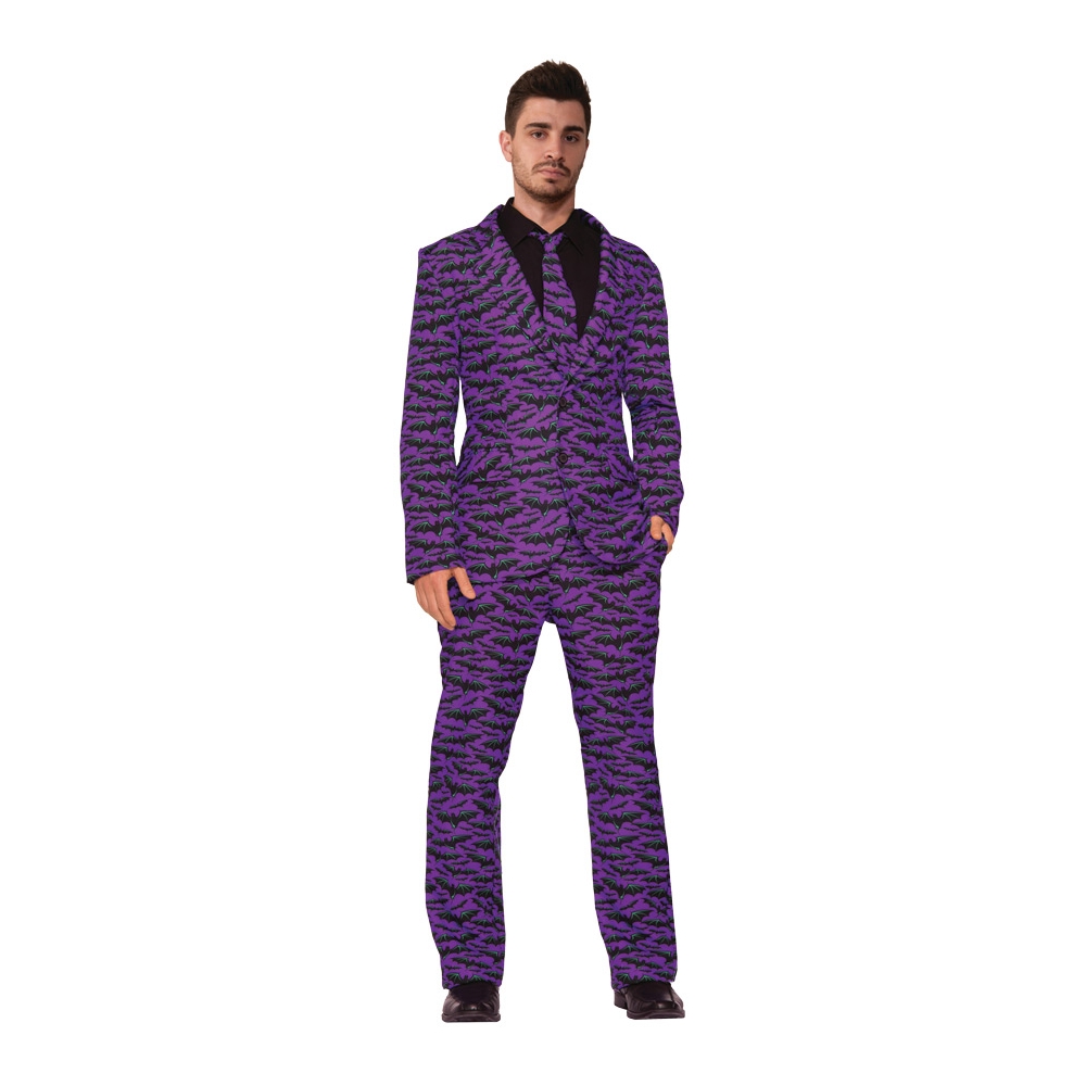 Bat Dress Suit & Tie Xl