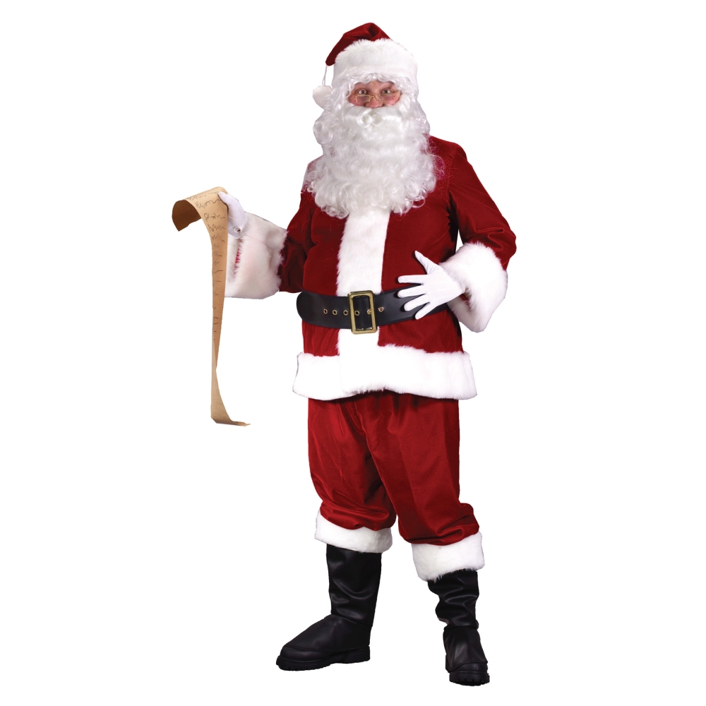 Santa Suit Ultra Vlvt Large