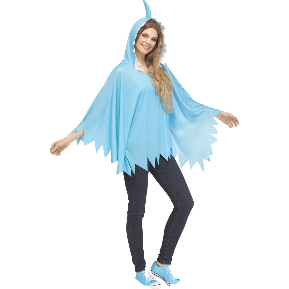 Shark Poncho - Adult