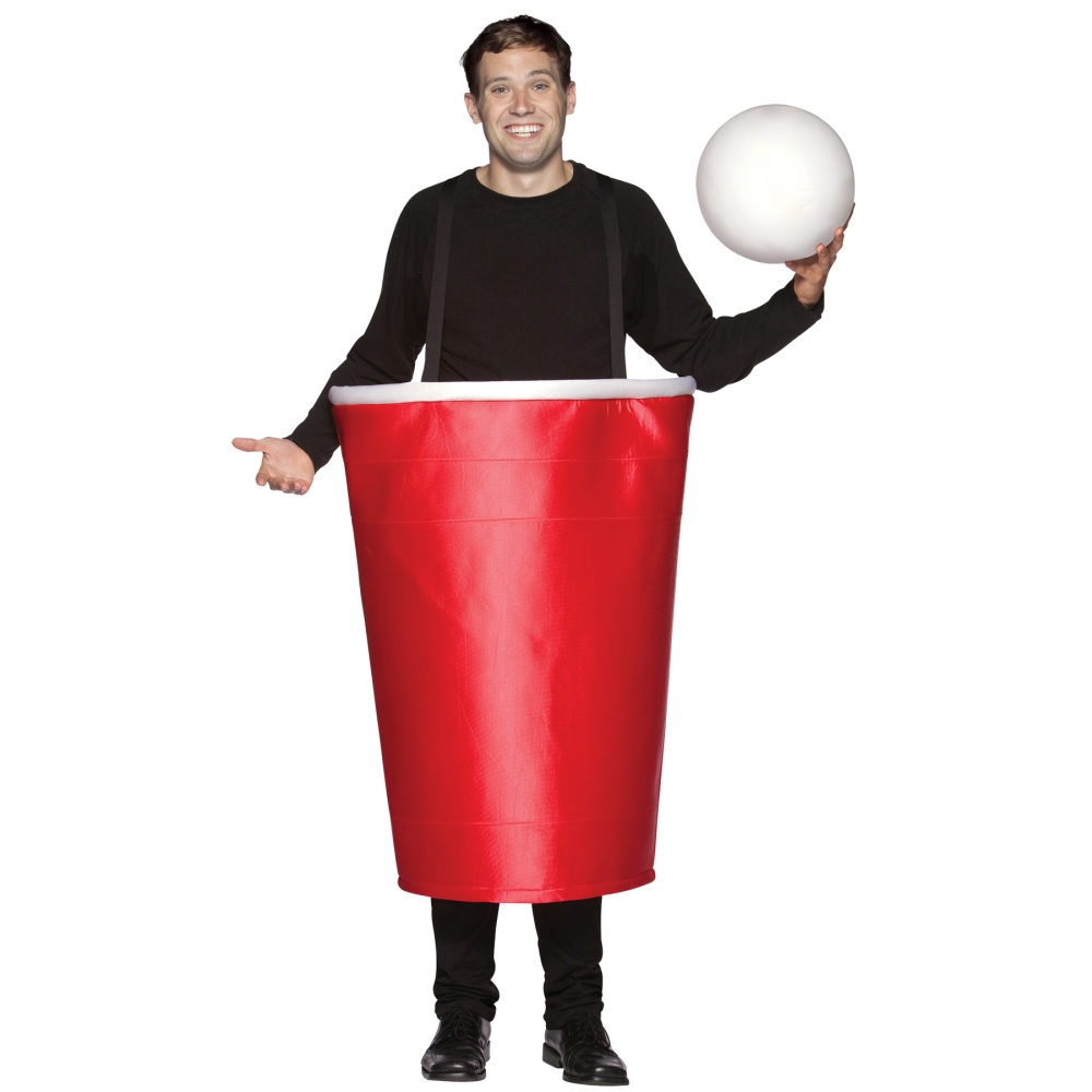 Red Beer Pong Cup