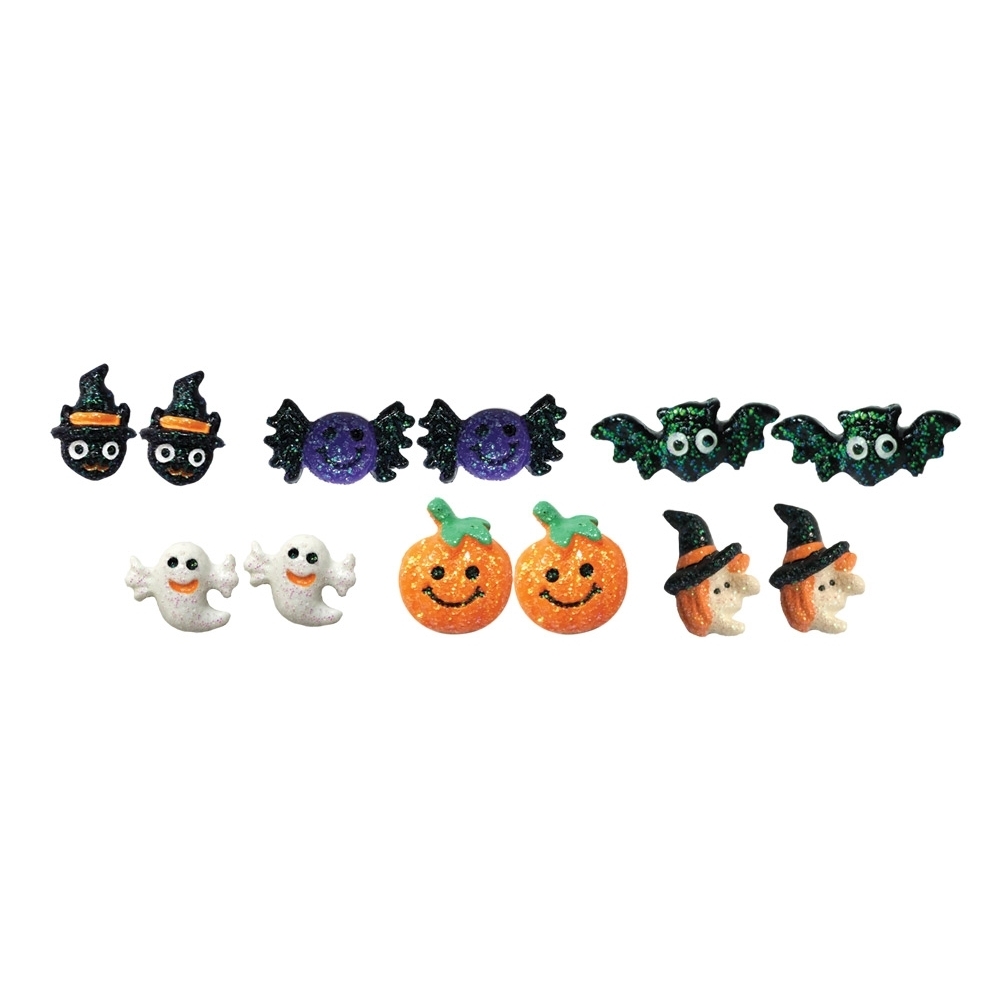 Earring Set 6pk Halloween