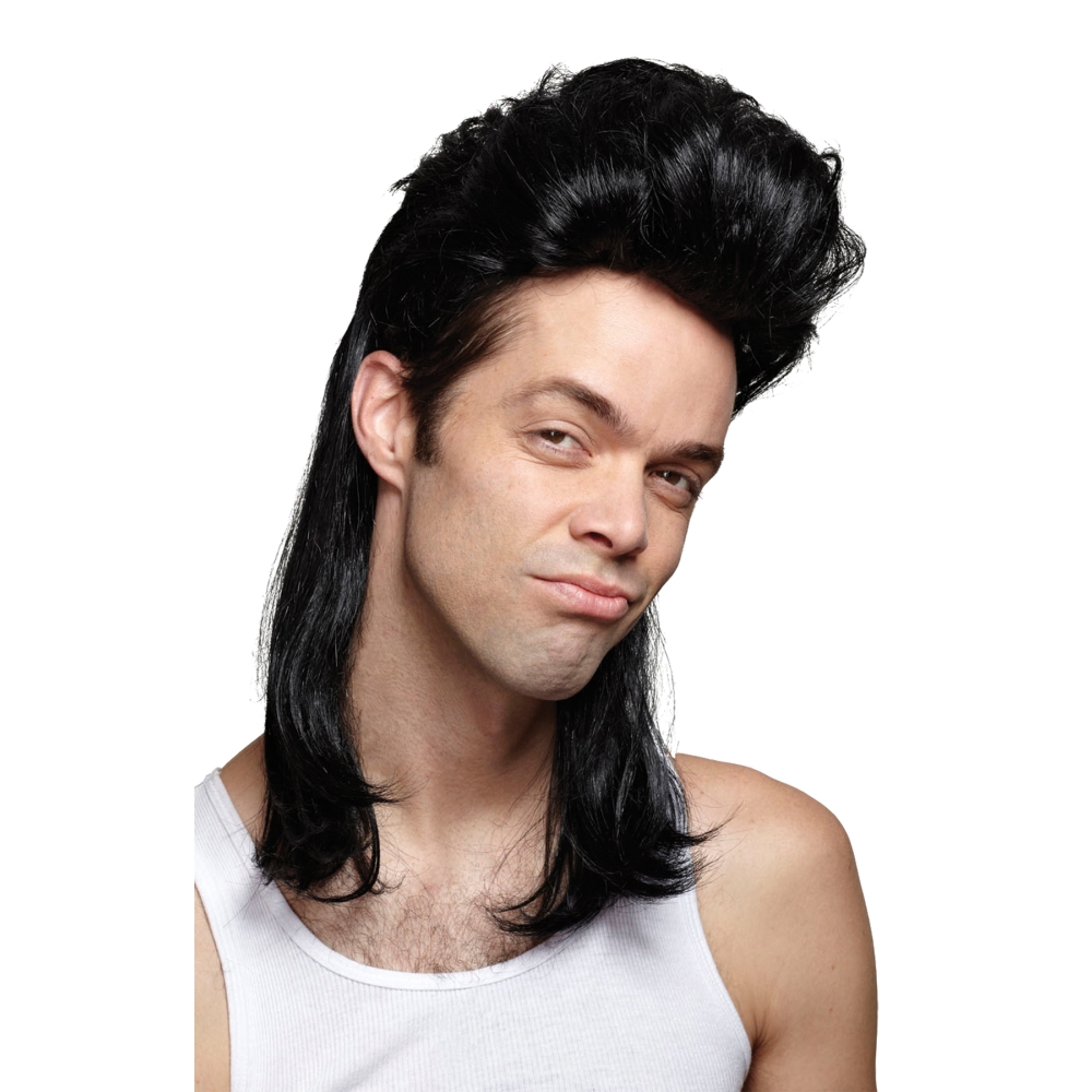 Nightclub Mullet Black
