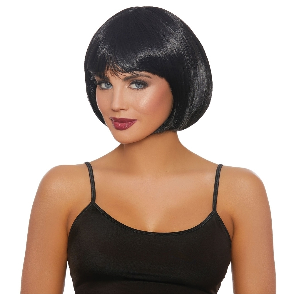 Short Bob Wig Black