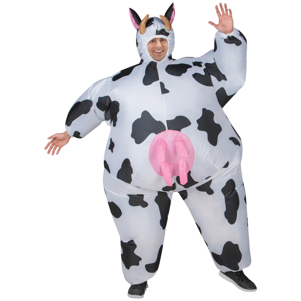 Cow Inflatable Costume Adult