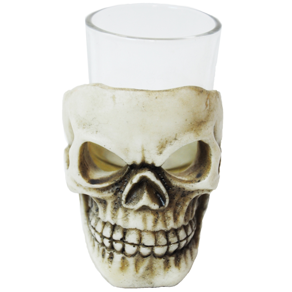 Skull Shot Glass 3.5In