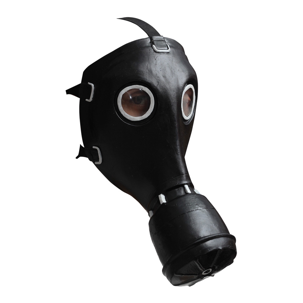 Gp-5 Gas Black Latex Mask