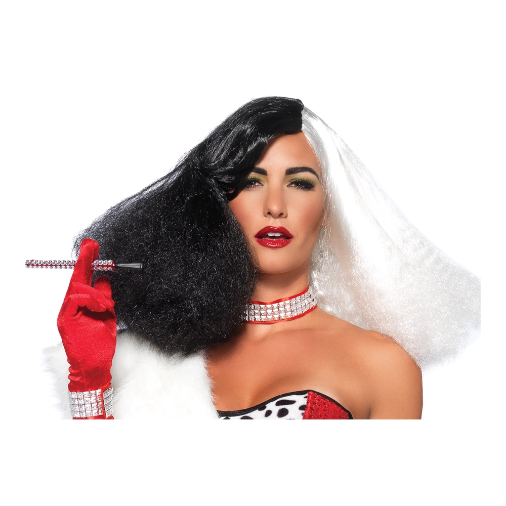 Wig Diva Disco Black White