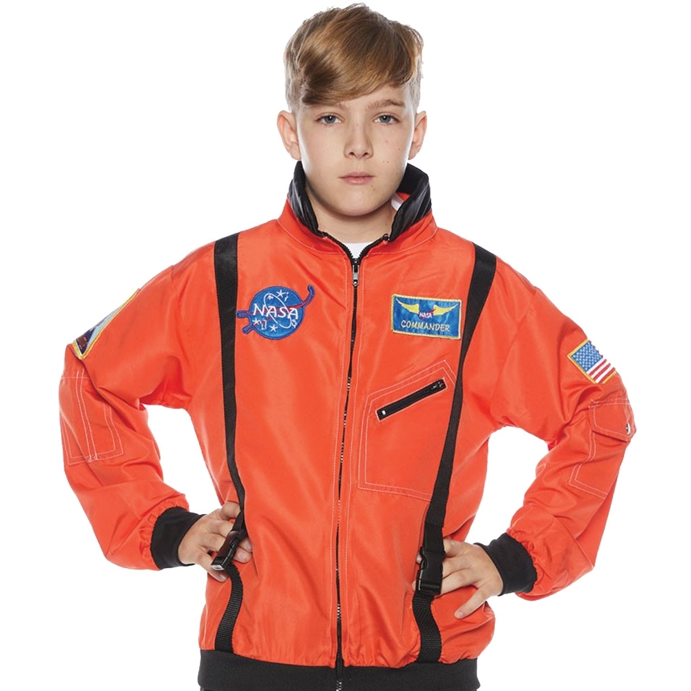 Astro Jacket Child Orange Lg 1