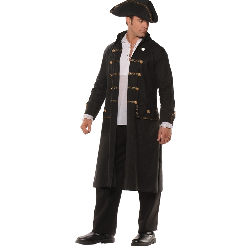 Pirate Coat Set Ad Black Std