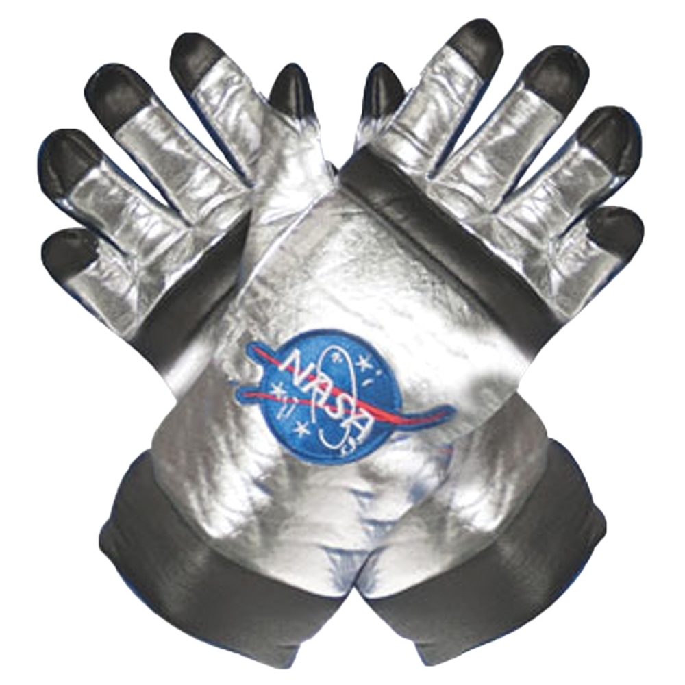 Astronaut Gloves Ad Silver