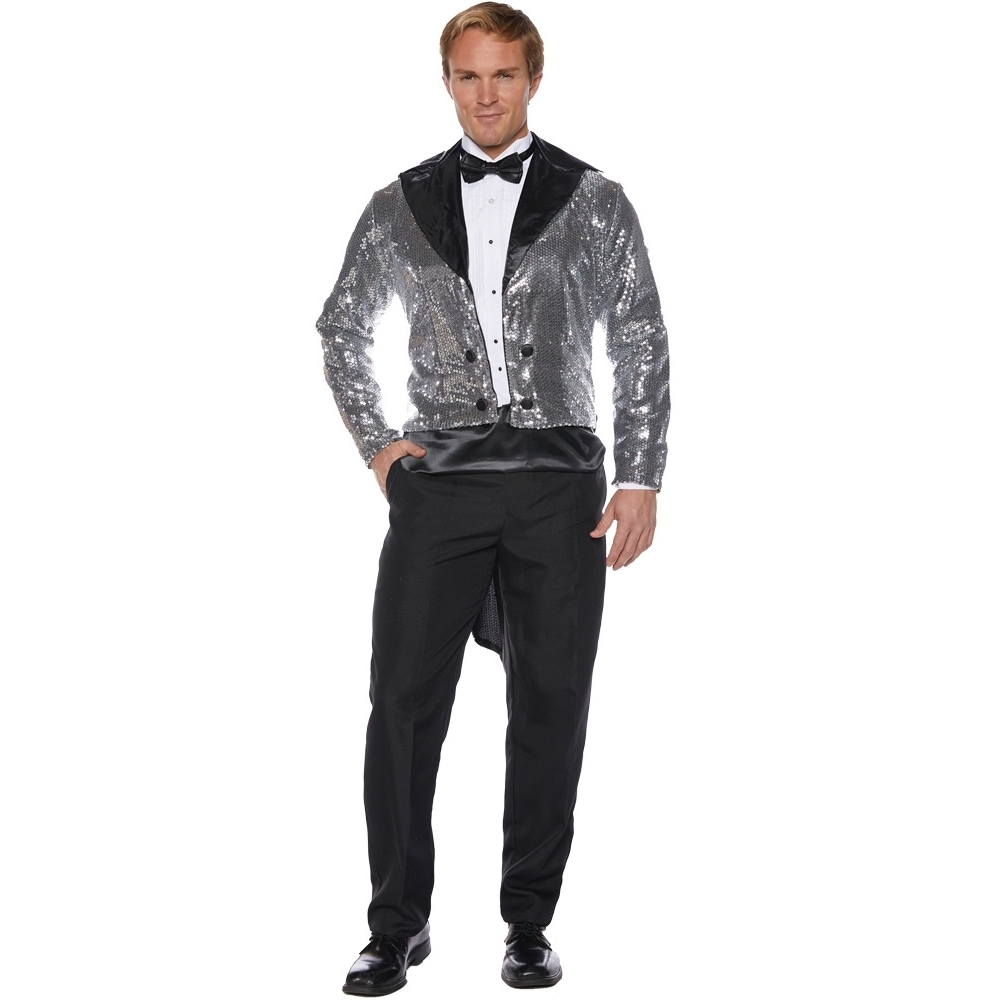 Sequin Tails Ad Silver Xxl