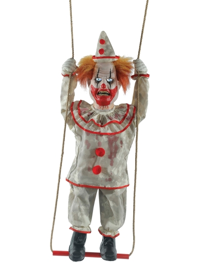 Swinging Happy Clown Doll Anim