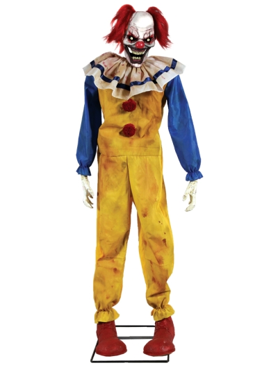 Twitching Clown Animated Prop