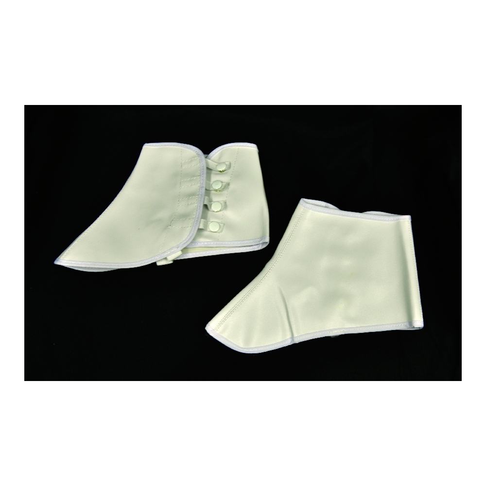 Spats Short Vinyl Lg Xl Wht