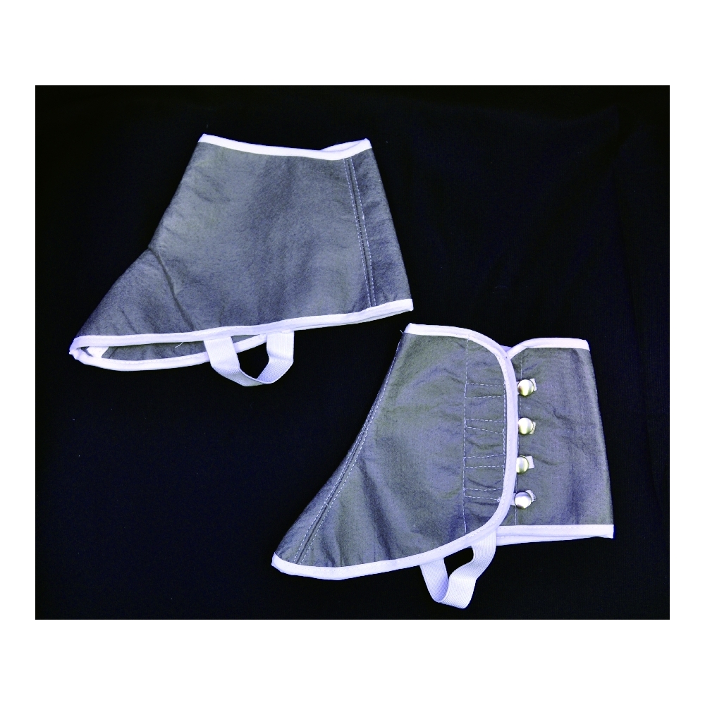 Spats Grey Felt Sm Med