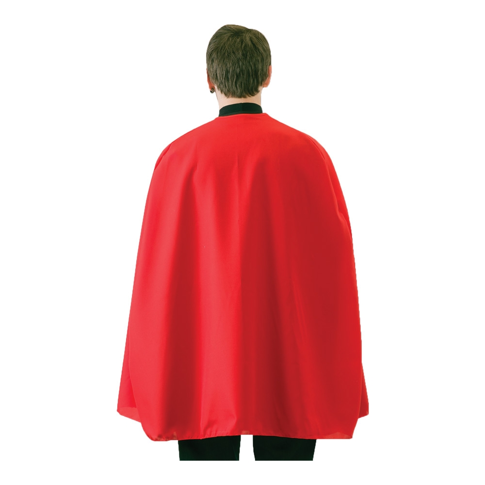 Red Superhero Cape Adult 36In
