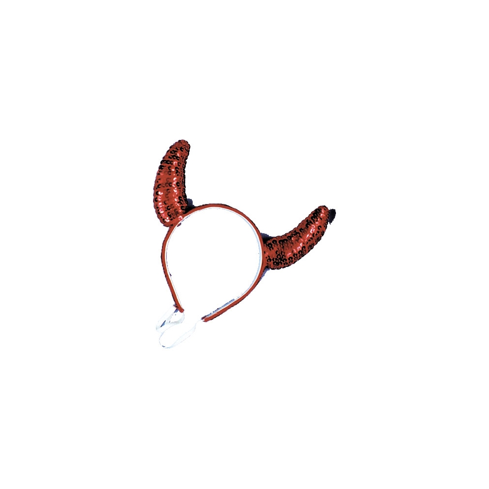 Devil Horns Red Sequin