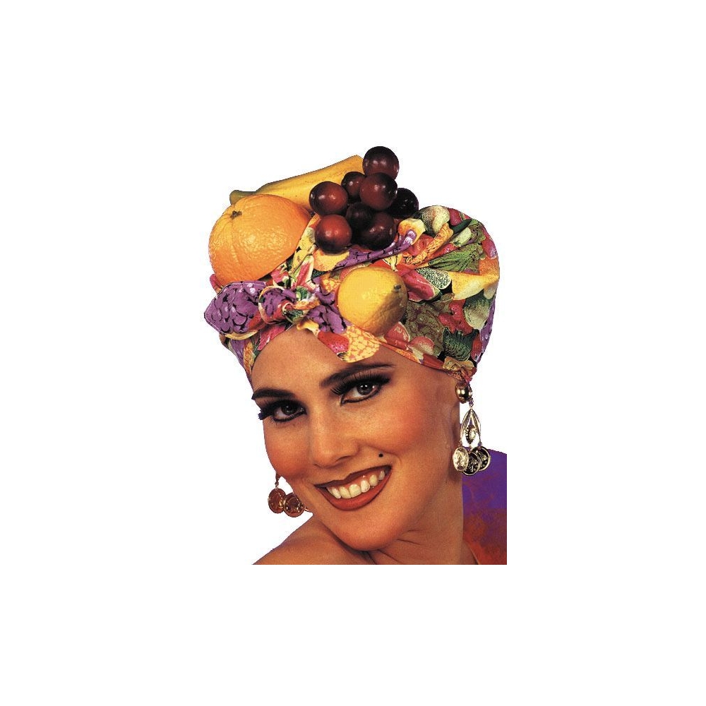 Latin Lady Fruit Headpiece