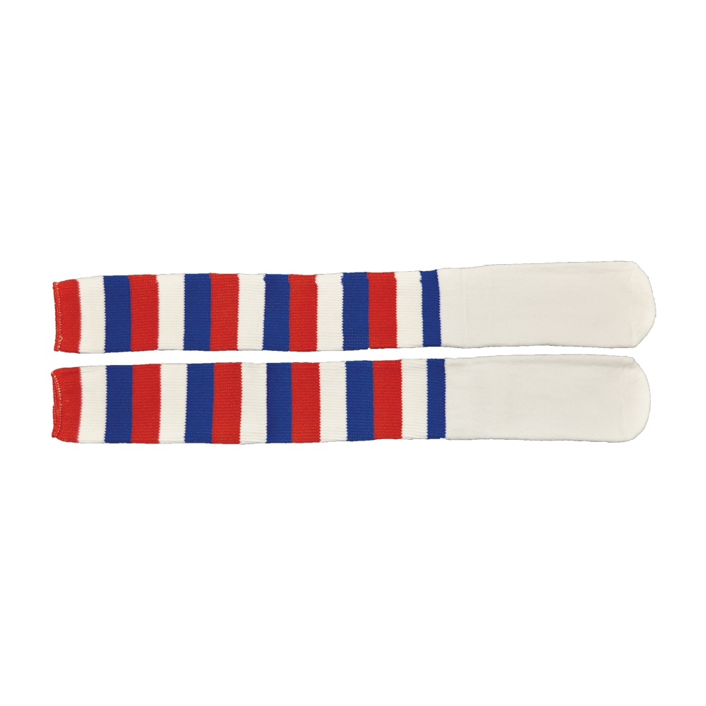 Socks Clown Red White Blue
