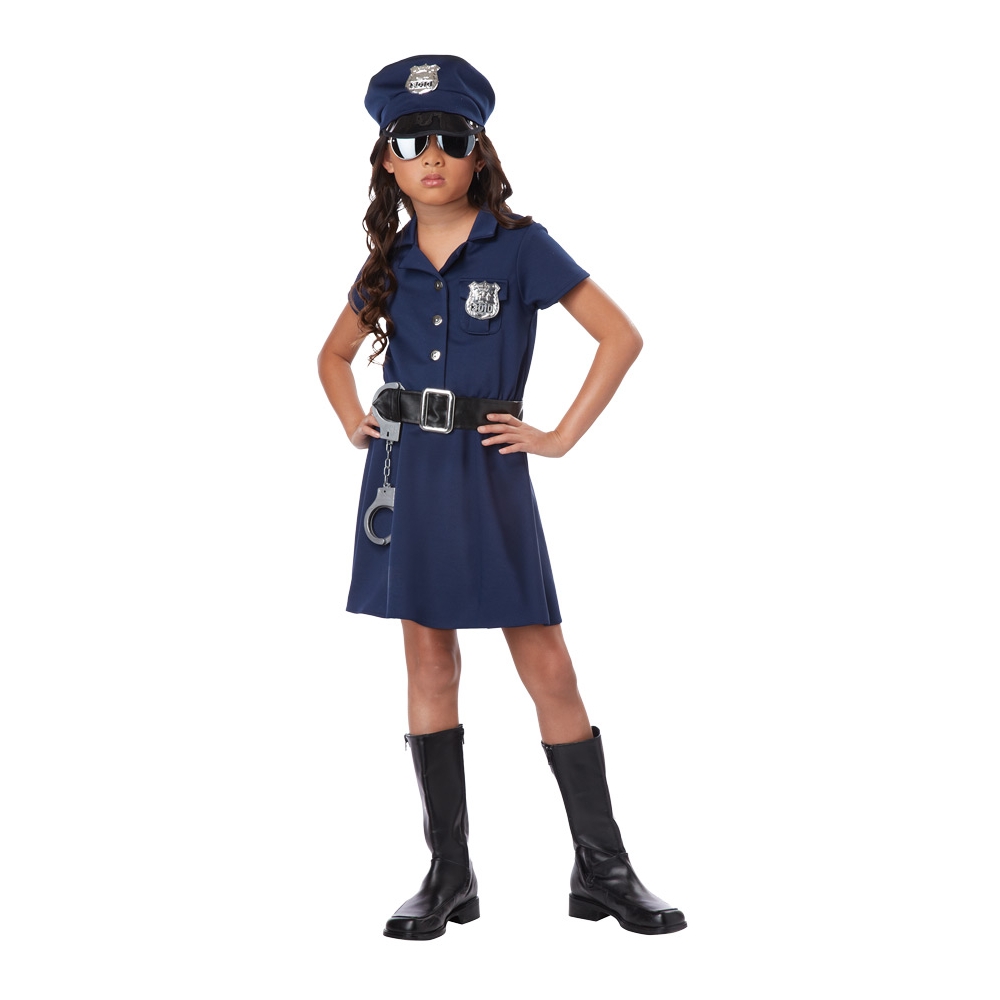 Police Officer Child Med 8-10