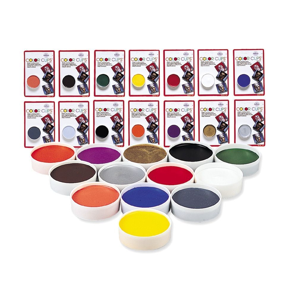 Color Cup Carded Orange