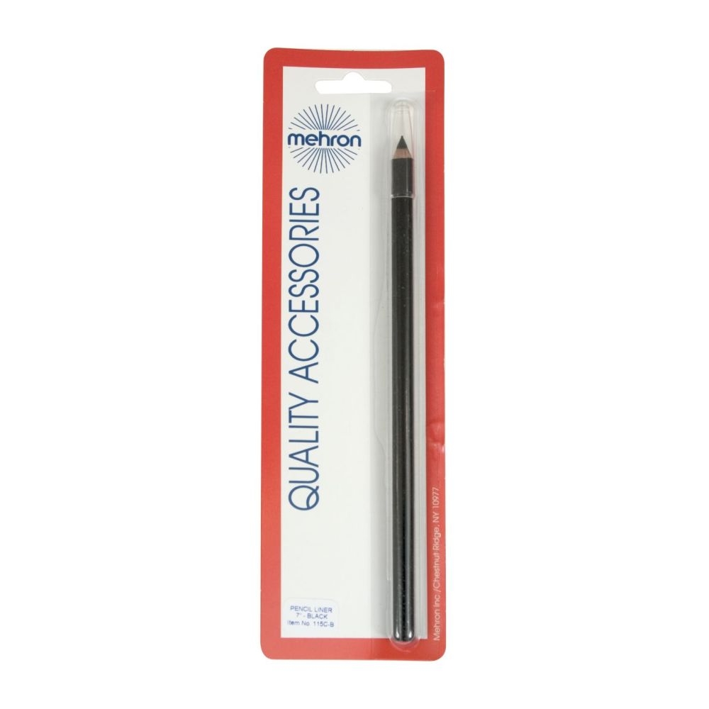 Pencil Makeup Black 7In Carded