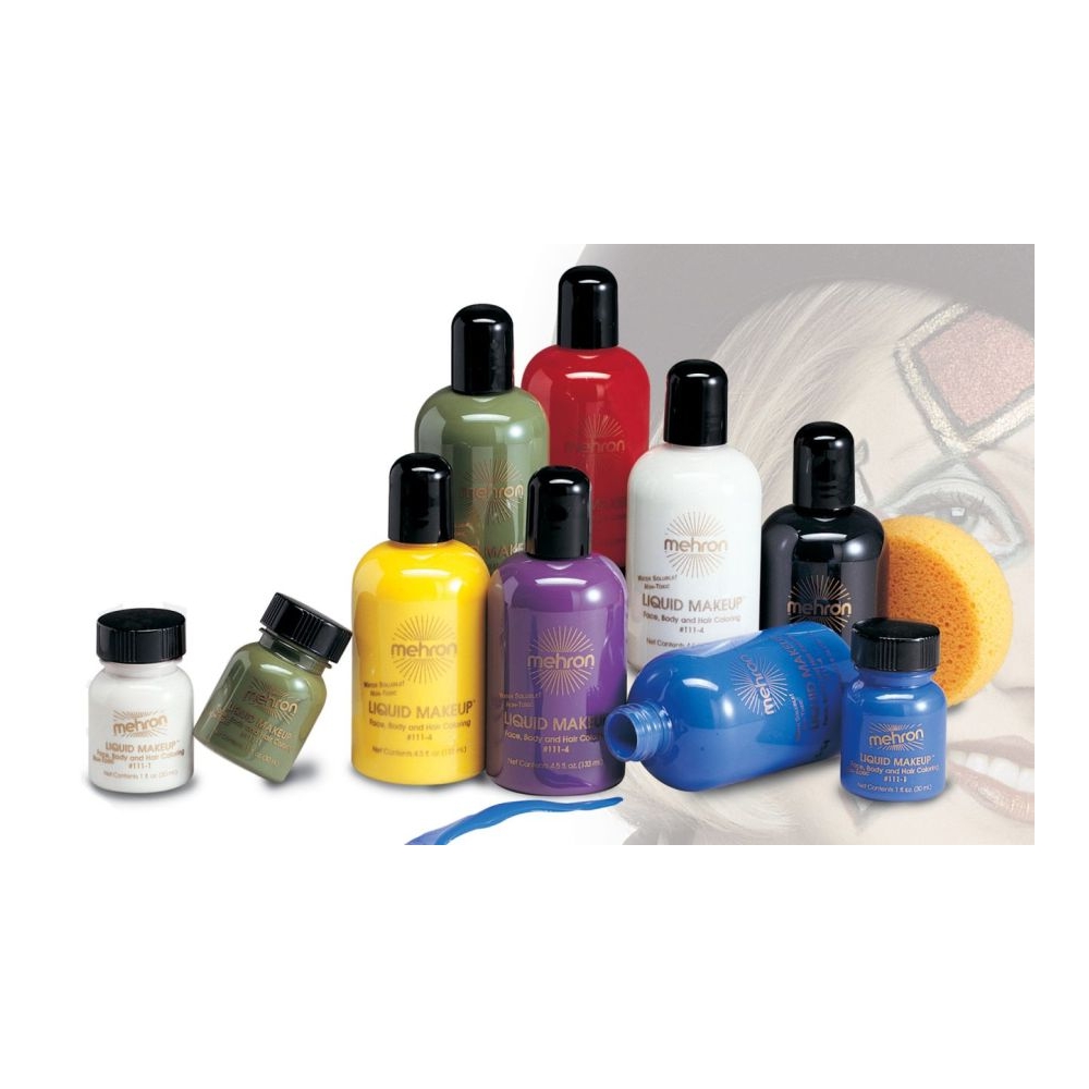 Liquid Makeup Blue 4 1/2 Oz