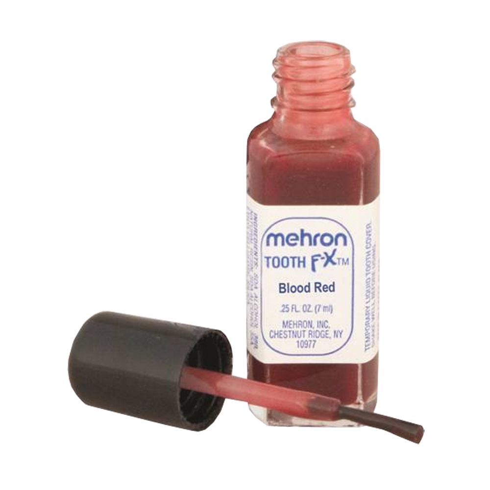 Tooth Fx Carded Blood Red