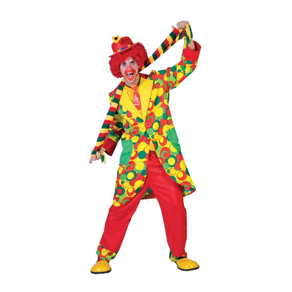 Bubbles Clown Adult Small