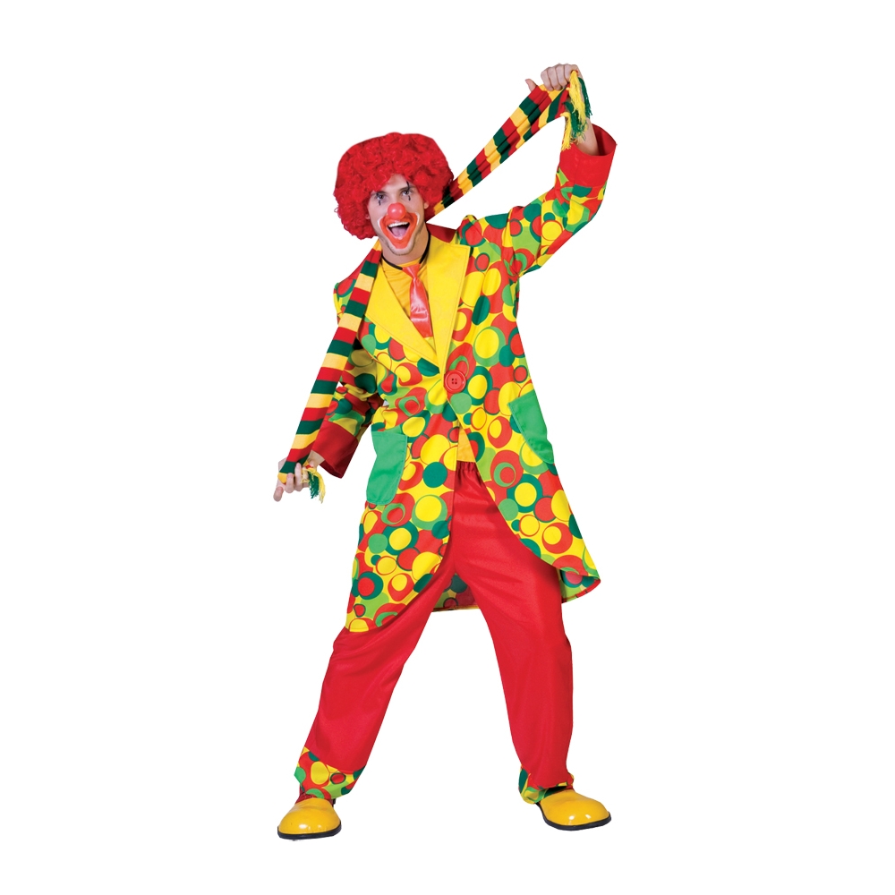 Bubbles Clown Adult Small