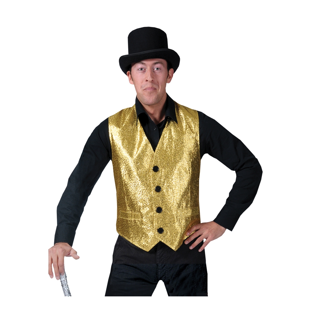 Gold Vest Adult Large
