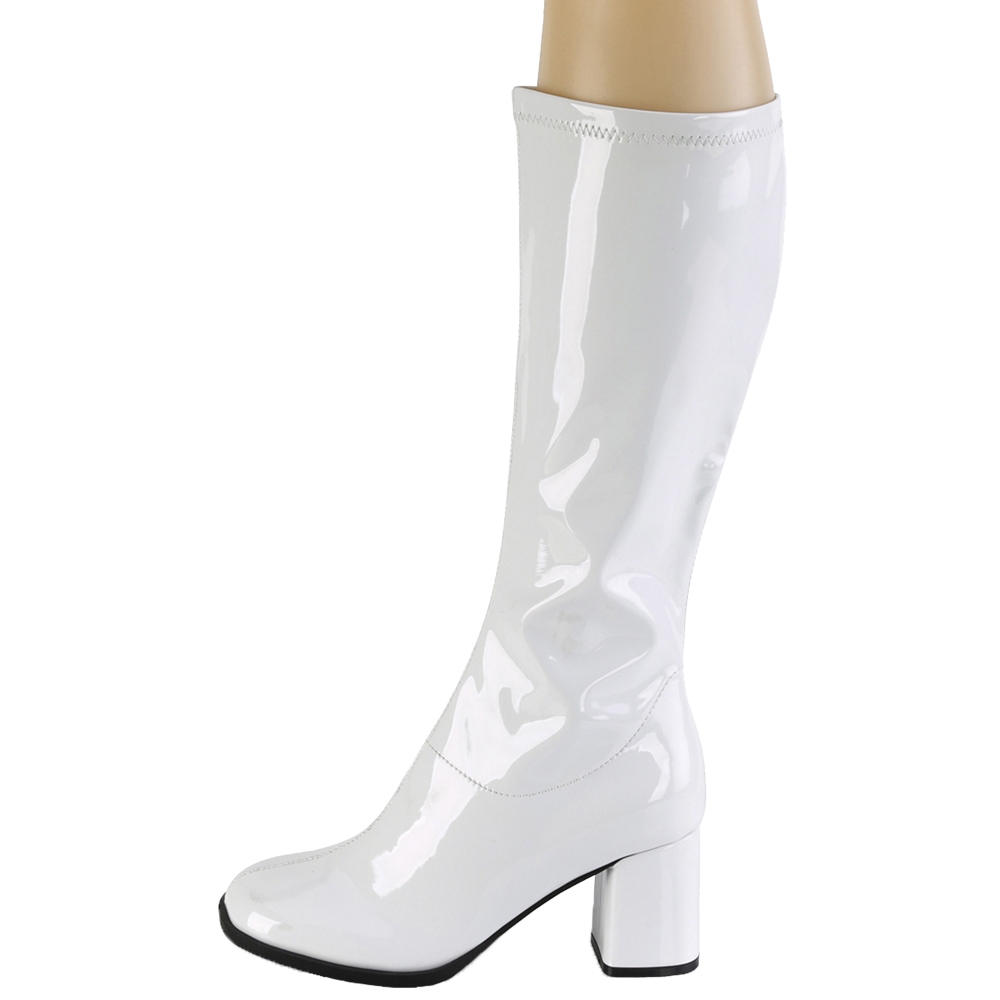 Gogo Boots White Women's Shoe 10