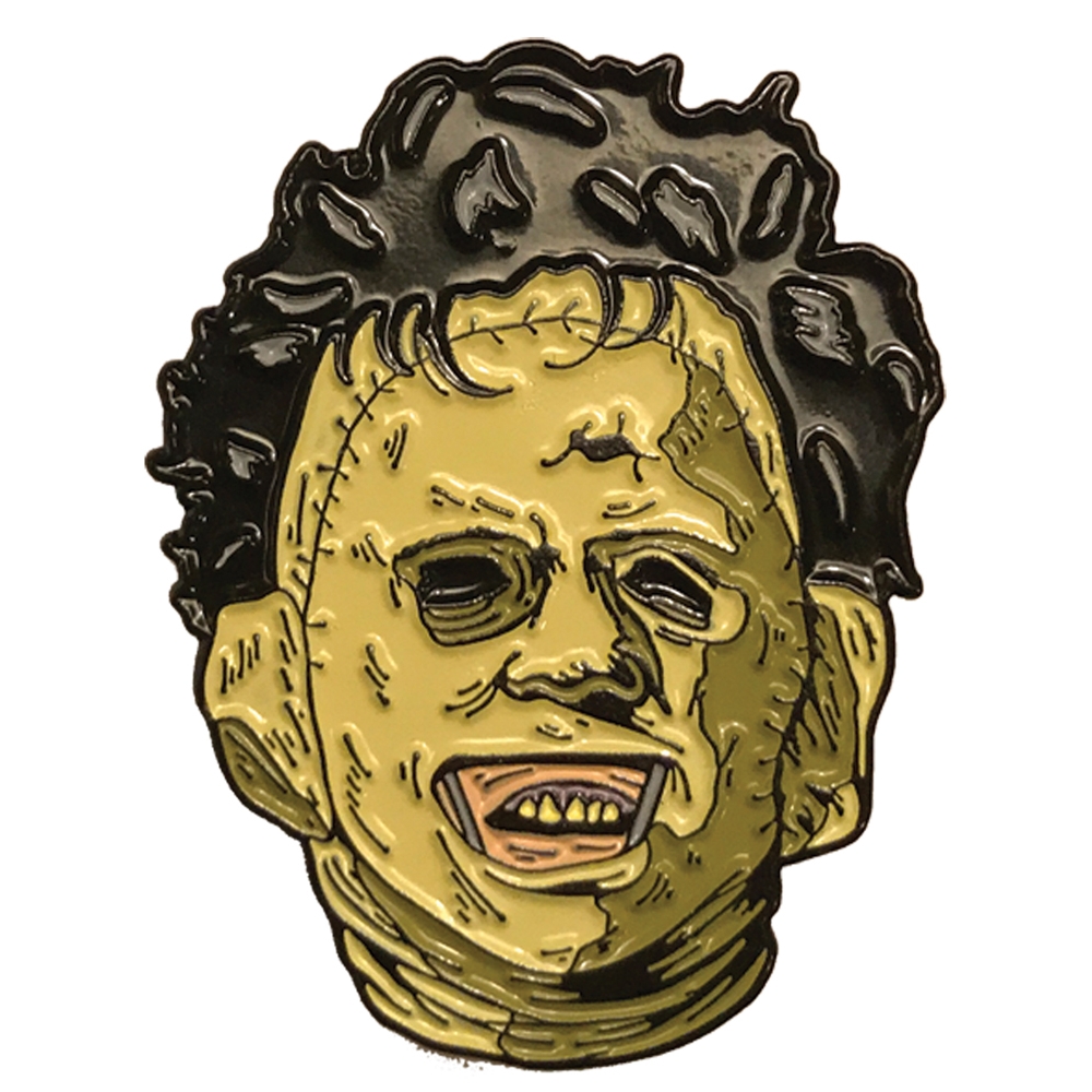 Leatherface Enamil Pin