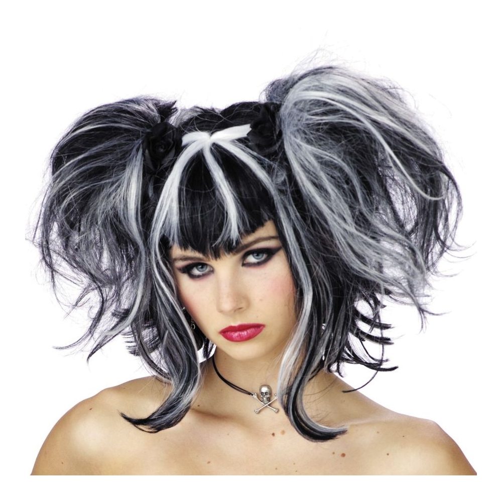 Wig Bad Fairy Black White
