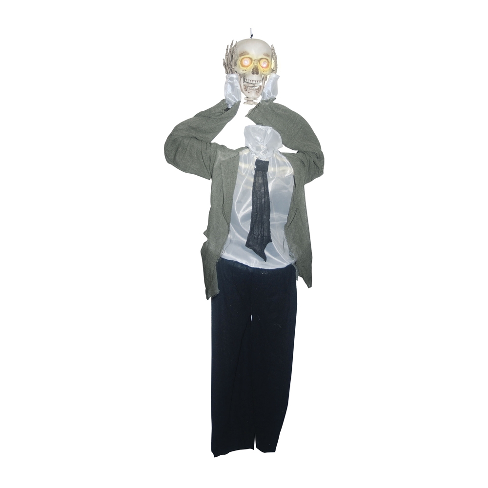 Animated Head Detached Skeleto