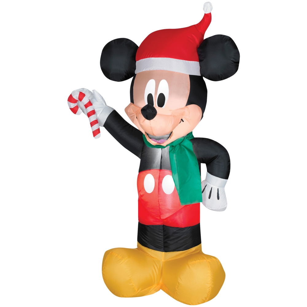 Airblown Mickey Santa W Candy