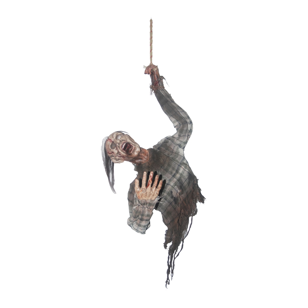 Hanging Bloody Zombie Torso
