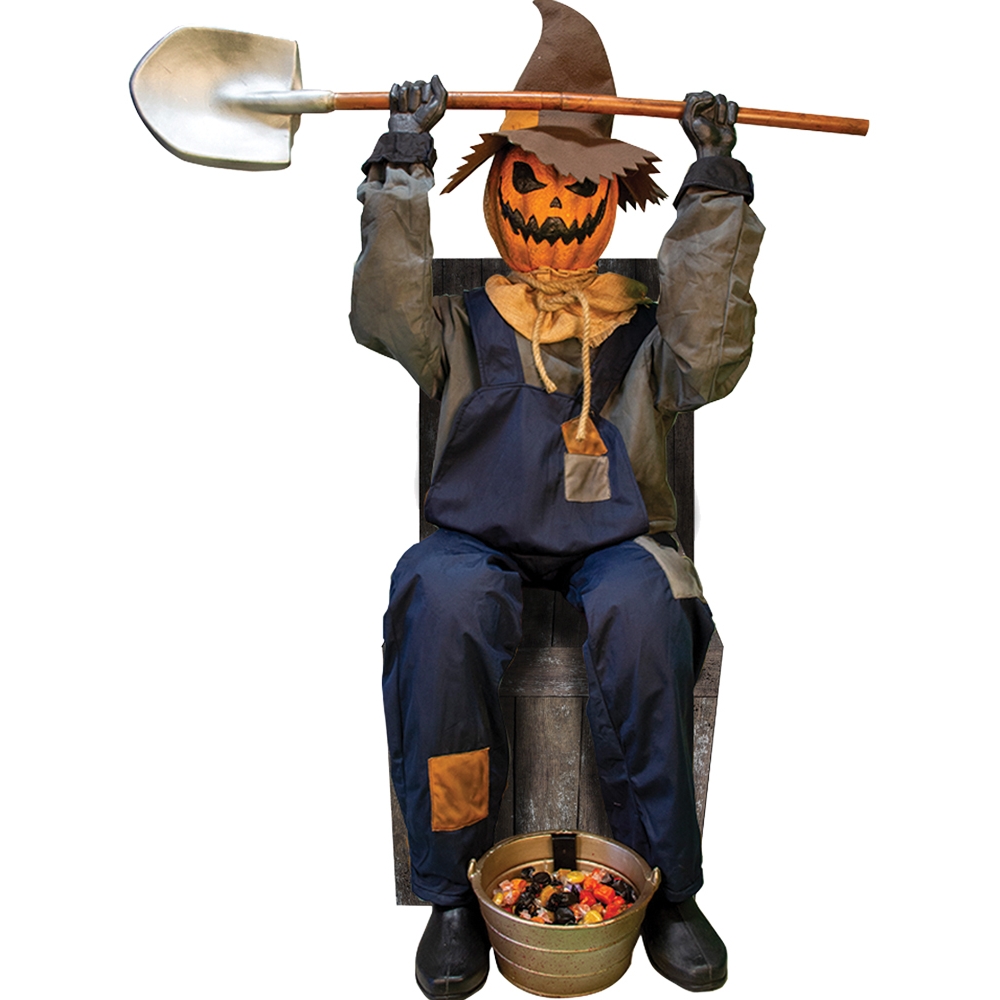 Smiling Jack Greeter With Chair